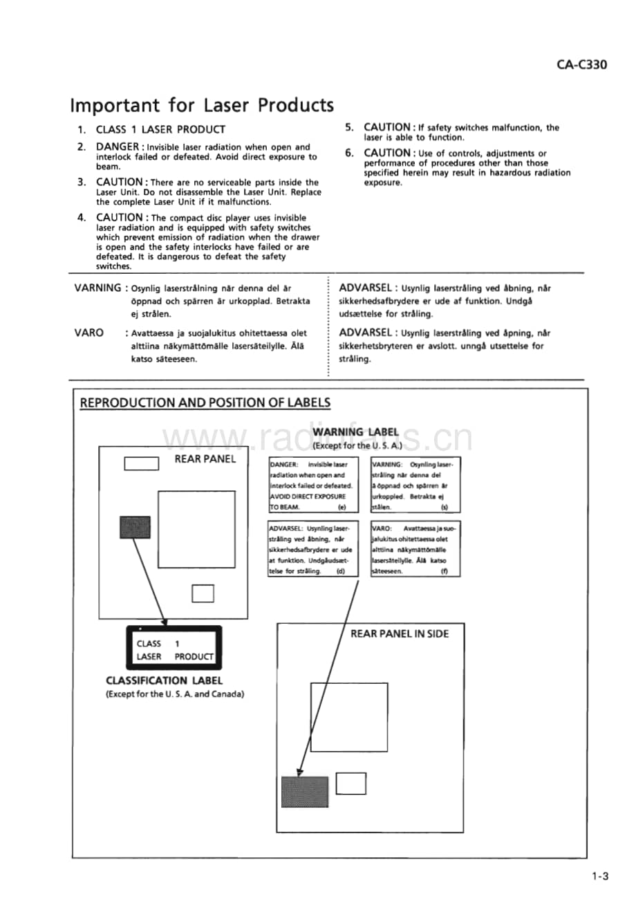 JVC-CAC330-cs-sm维修电路原理图.pdf_第3页