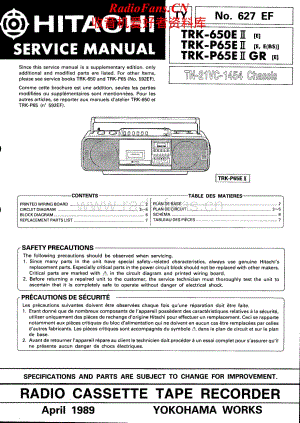 Hitachi-TRK650EMK2-pr-sm维修电路原理图.pdf