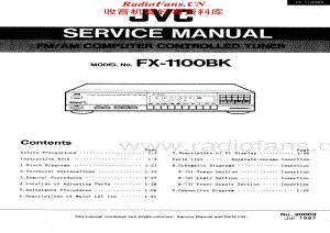 JVC-FX1100BK-tun-sm维修电路原理图.pdf