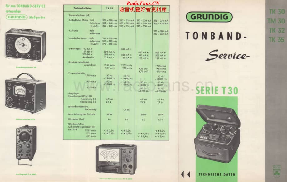 Grundig-TM30-tape-sm维修电路原理图.pdf_第1页
