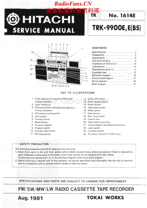 Hitachi-TRK9900E-pr-sm维修电路原理图.pdf