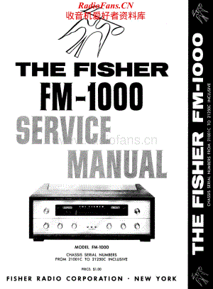 Fisher-FM1000-rec-sm维修电路原理图.pdf