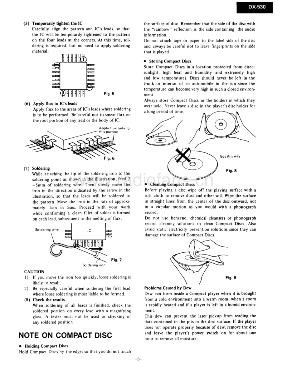 Onkyo-DX530-cd-sm维修电路原理图.pdf_第3页