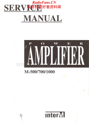 InterM-M500-pwr-sm维修电路原理图.pdf