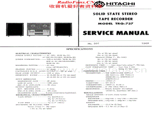 Hitachi-TRQ737-tape-sm维修电路原理图.pdf