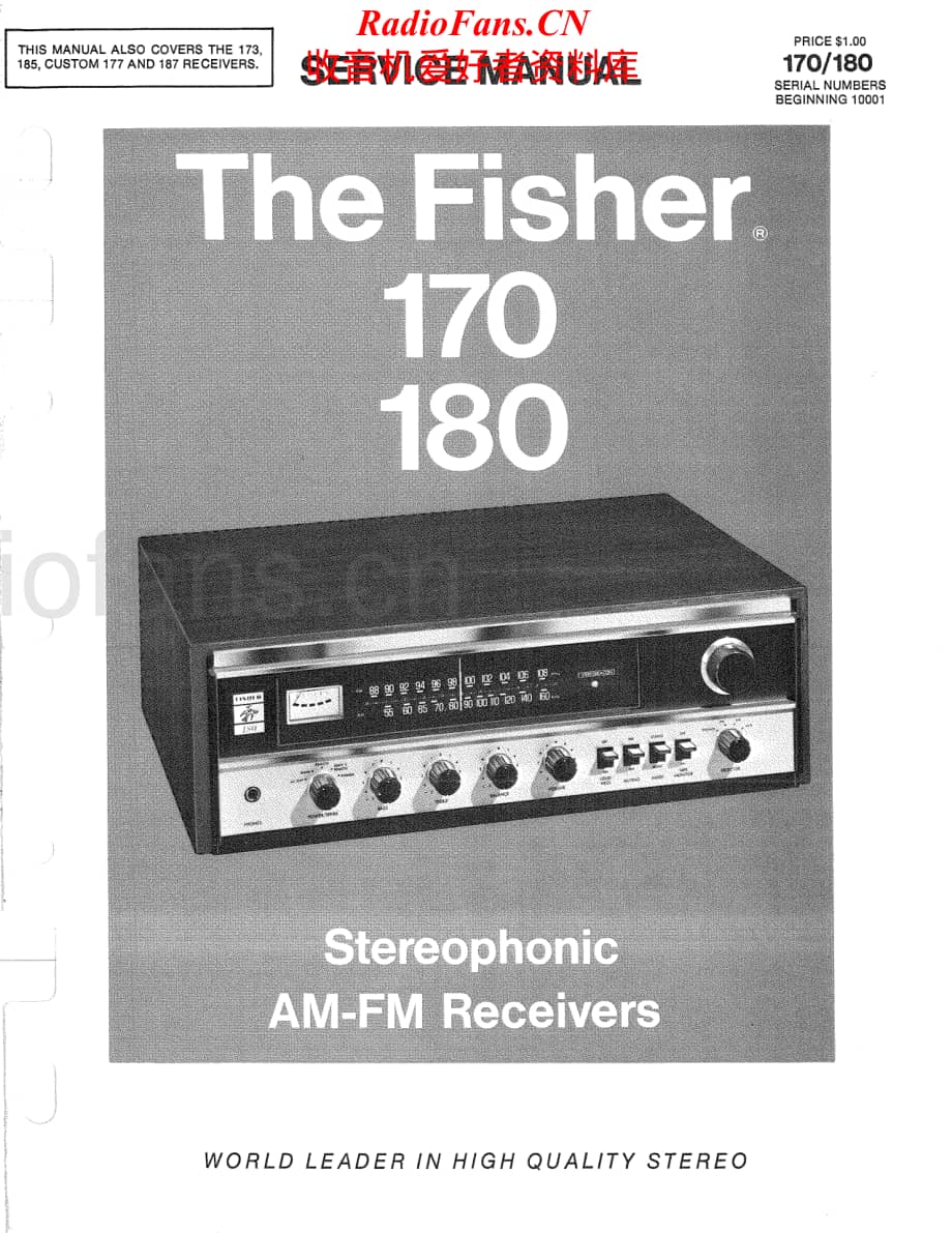 Fisher-170-rec-sm维修电路原理图.pdf_第1页