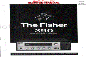 Fisher-390-rec-sm维修电路原理图.pdf