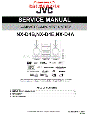 JVC-NXD4-cs-sm维修电路原理图.pdf