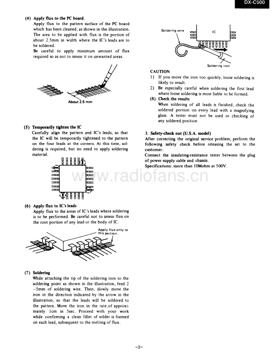 Onkyo-DXC500-cd-sm维修电路原理图.pdf_第3页