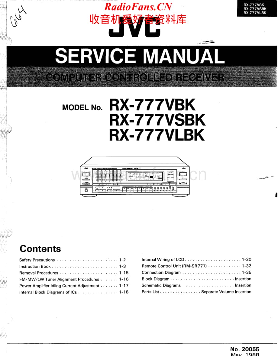 JVC-RX777VBK-rec-sm维修电路原理图.pdf_第1页