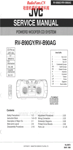 JVC-RVB90-cs-sm维修电路原理图.pdf