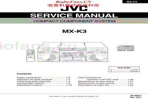JVC-MXK3-cs-sm维修电路原理图.pdf
