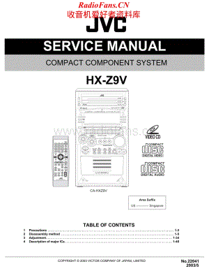 JVC-HXZ9V-cs-sm维修电路原理图.pdf