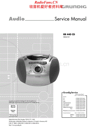 Grundig-RR440CD-tr-sm维修电路原理图.pdf