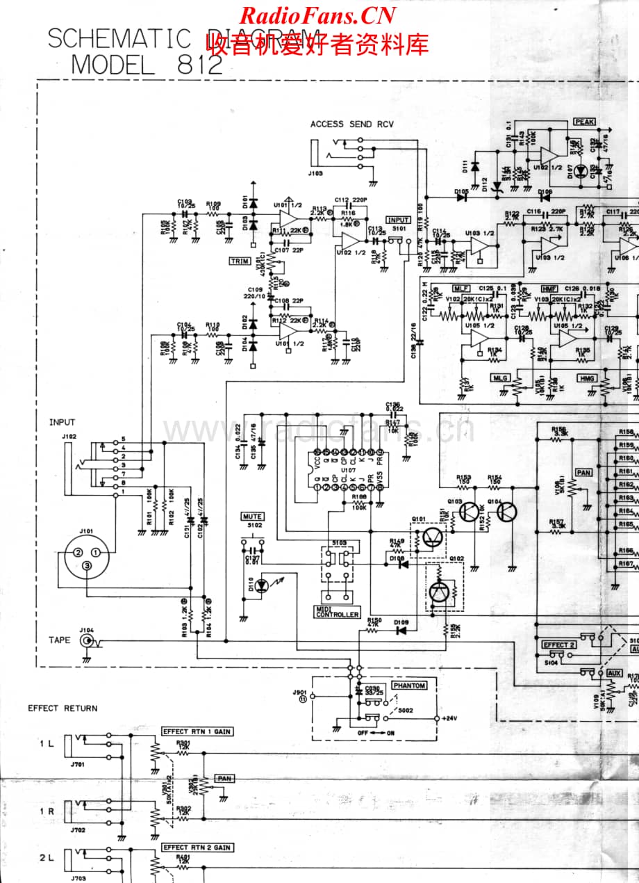 Fostex-812-pre-sch维修电路原理图.pdf_第1页