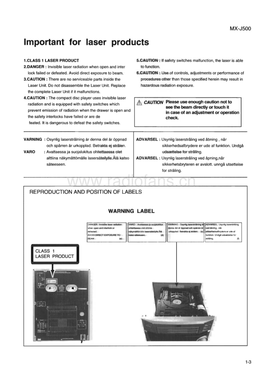 JVC-MXJ500-cs-sm维修电路原理图.pdf_第3页