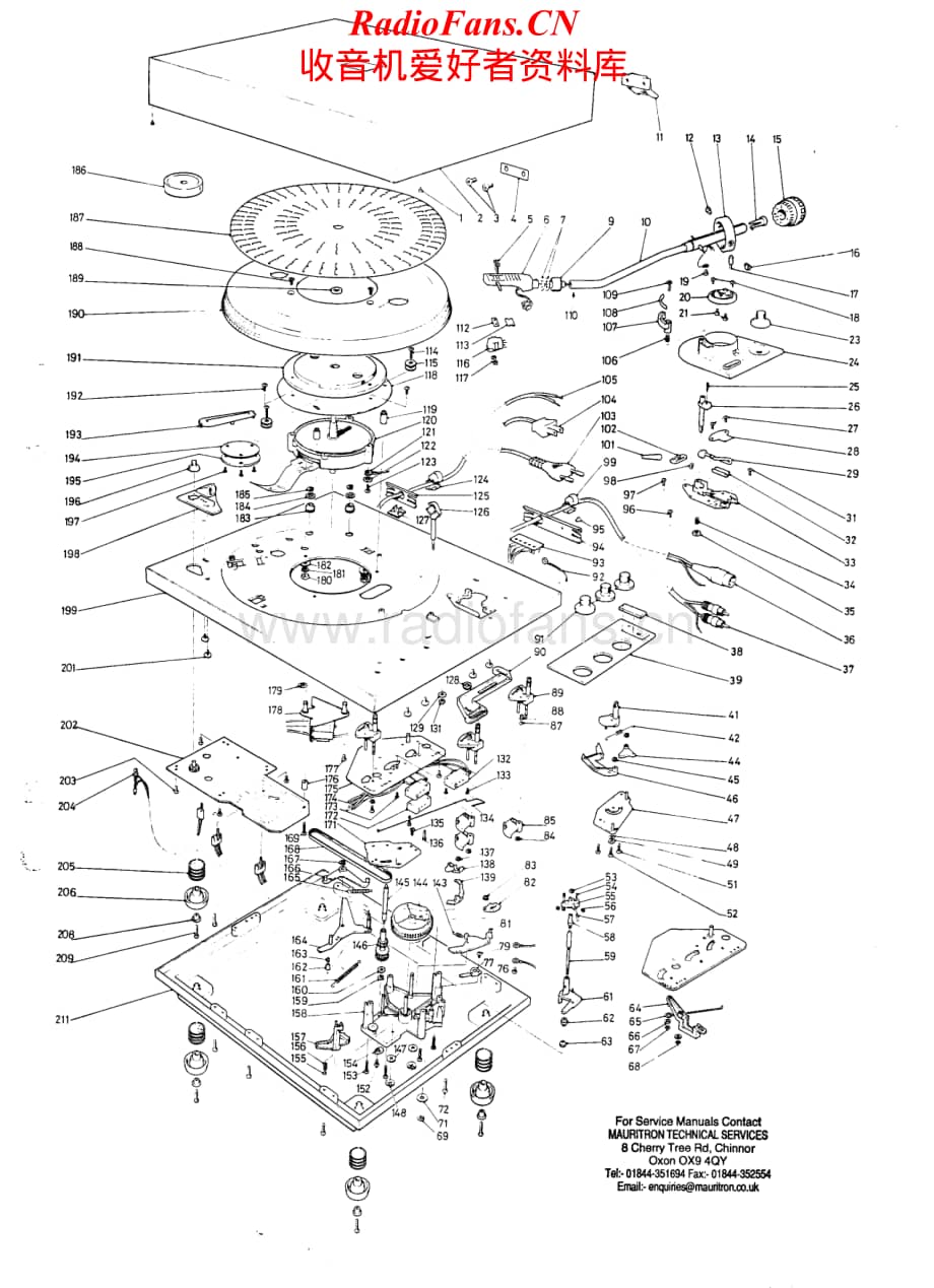 Garrard-DD132-tt-sm维修电路原理图.pdf_第3页