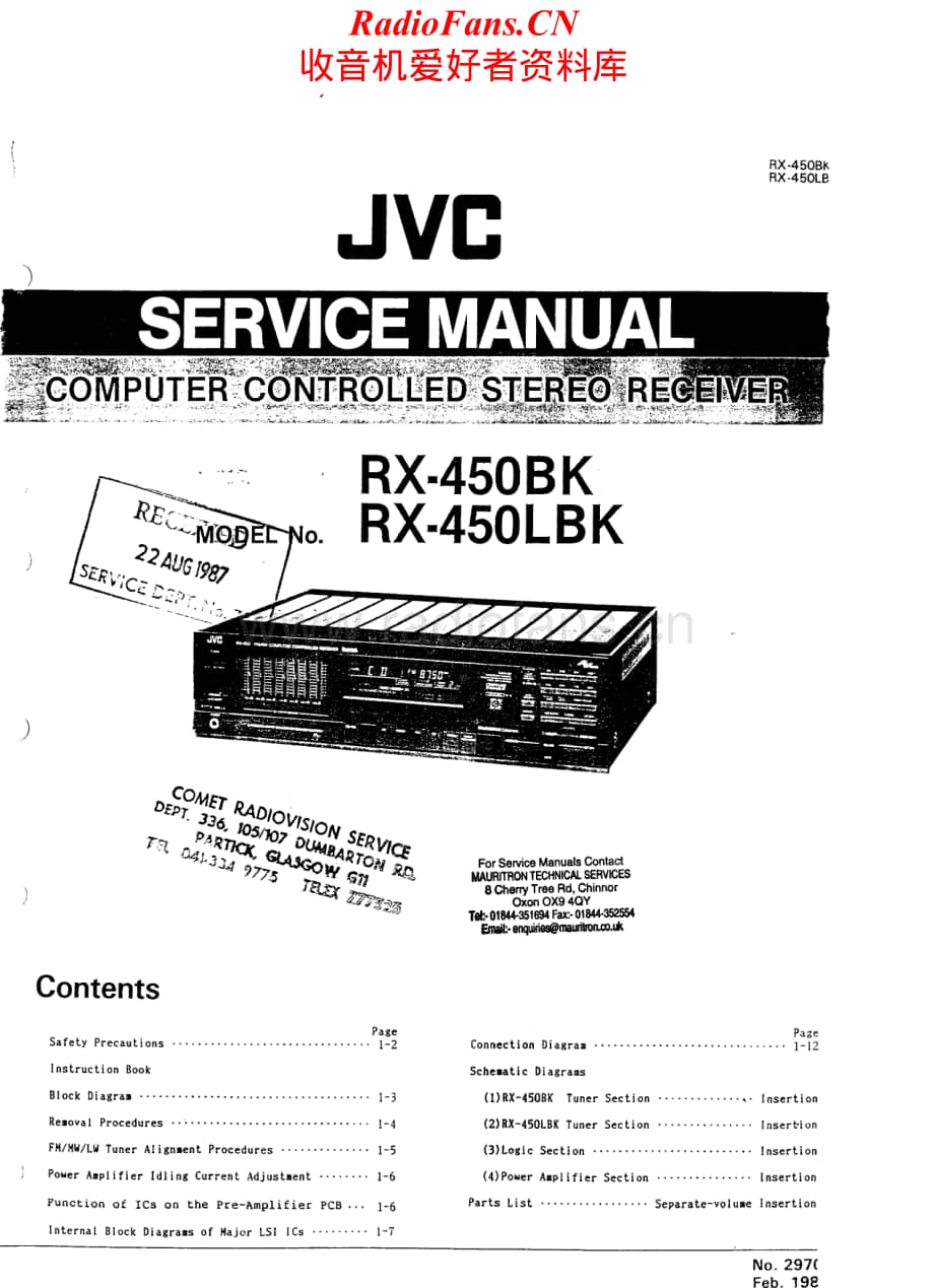 JVC-RX450BK-rec-sm维修电路原理图.pdf_第1页