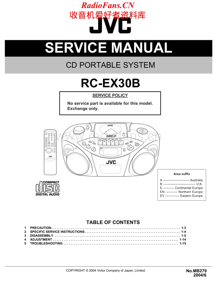 JVC-RCEX30B-cs-sch维修电路原理图.pdf_第1页