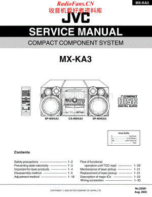 JVC-MXKA3-cs-sm维修电路原理图.pdf