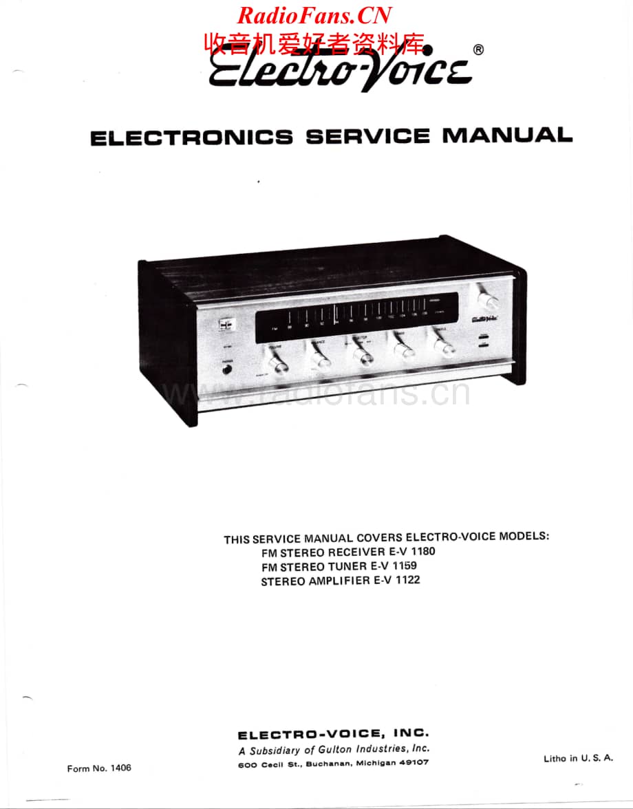 ElectroVoice-EV1122-int-sm维修电路原理图.pdf_第1页