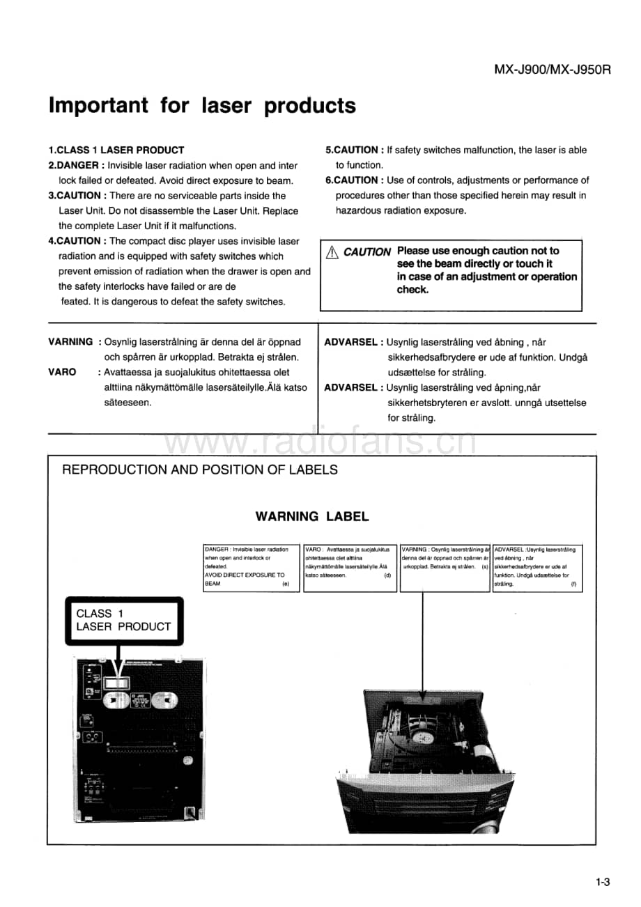 JVC-MXJ900-cs-sm维修电路原理图.pdf_第3页