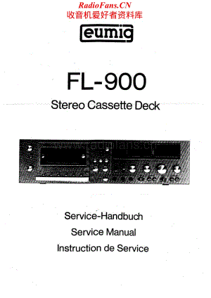 Eumig-FL900-tape-sm维修电路原理图.pdf