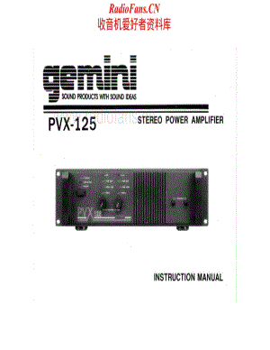Gemini-PVX125-pwr-sm维修电路原理图.pdf