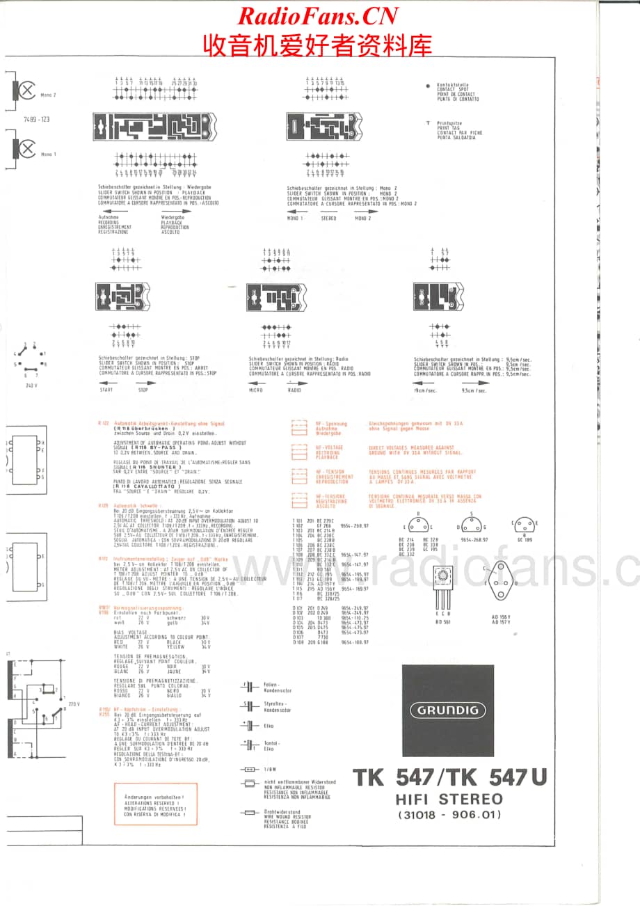 Grundig-TK547-tape-sch维修电路原理图.pdf_第3页