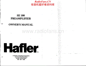 Hafler-SE100-pre-om维修电路原理图.pdf