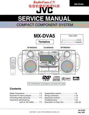 JVC-MXDVA5-cs-sm维修电路原理图.pdf