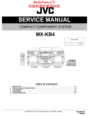 JVC-MXKB4-cs-sm维修电路原理图.pdf
