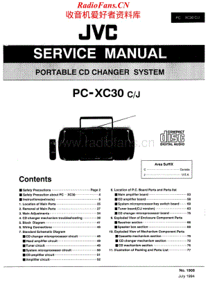 JVC-PCXC30-cs-sm维修电路原理图.pdf