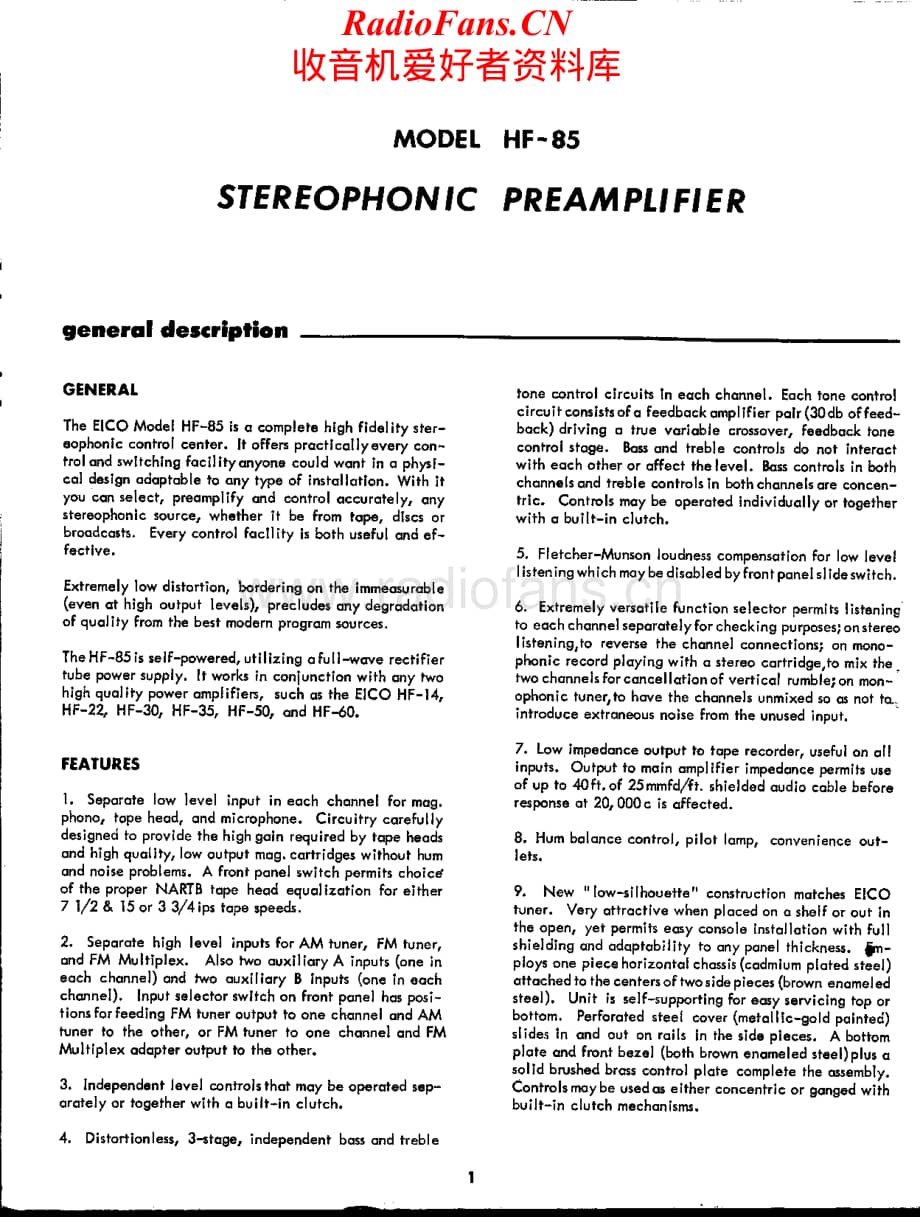 Eico-HF85-pre-sm维修电路原理图.pdf_第2页