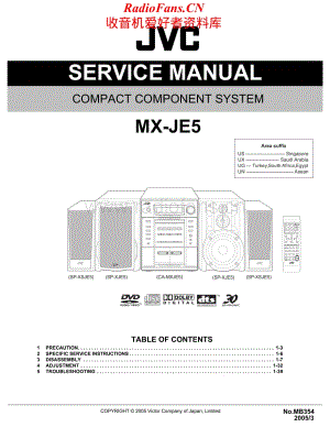 JVC-MXJE5-cs-sm维修电路原理图.pdf