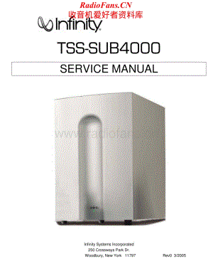 Infinity-TSS4000-ps-sm维修电路原理图.pdf