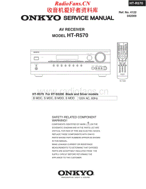 Onkyo-HTR570-avr-sm维修电路原理图.pdf