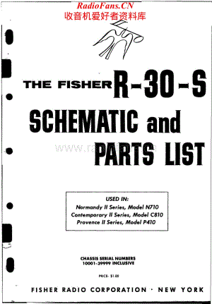 Fisher-R30S-rec-sch维修电路原理图.pdf