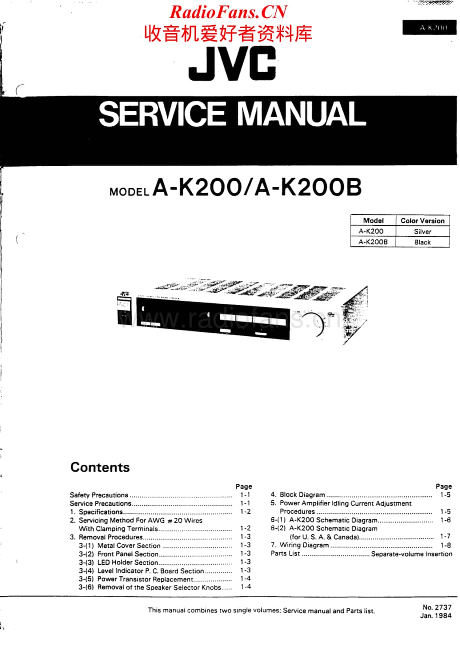 JVC-AK200B-int-sm维修电路原理图.pdf_第1页