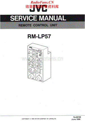 JVC-RMLP57-rcu-sm维修电路原理图.pdf