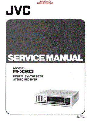 JVC-RX80-rec-sm维修电路原理图.pdf