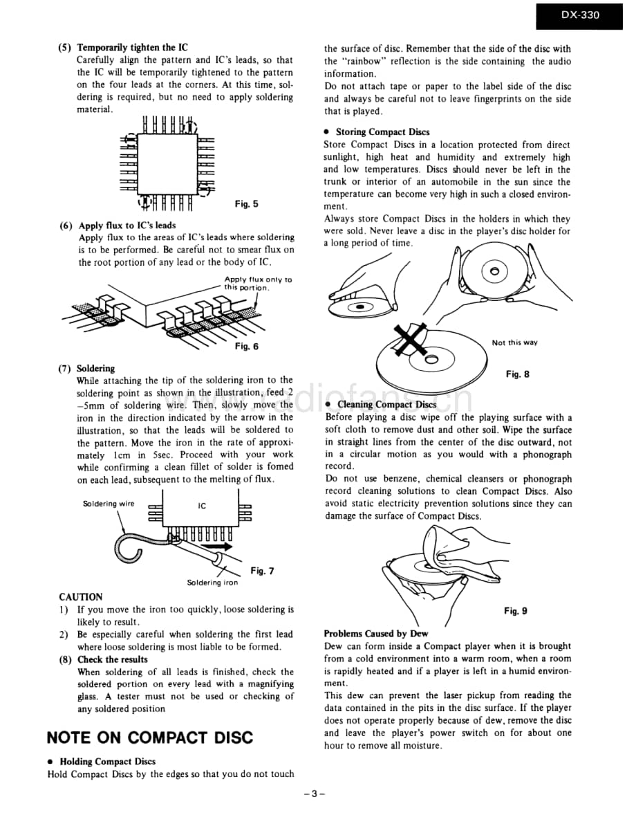 Onkyo-DX330-cd-sm维修电路原理图.pdf_第3页