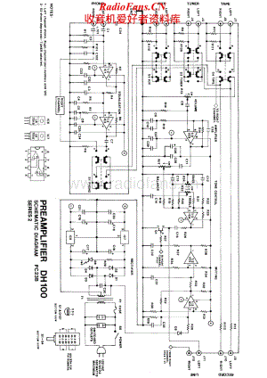 Hafler-DH100SII-pre-sch维修电路原理图.pdf