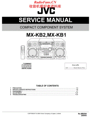 JVC-MXKB1-cs-sm维修电路原理图.pdf
