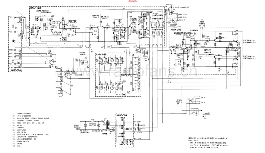 Onkyo-Integra725-int-sch维修电路原理图.pdf_第1页