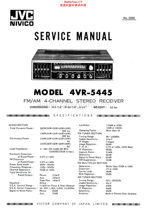 JVC-4VR5445-rec-sm维修电路原理图.pdf