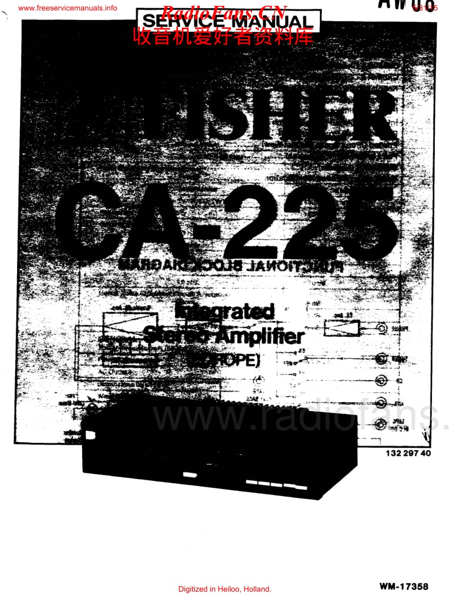 Fisher-CA225-int-sm维修电路原理图.pdf_第1页