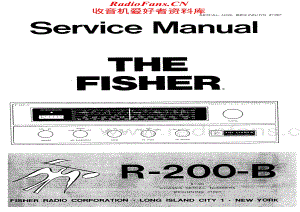 Fisher-R200B-rec-sm维修电路原理图.pdf