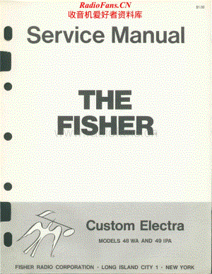 Fisher-CustomElectra48IP-mc-sm维修电路原理图.pdf