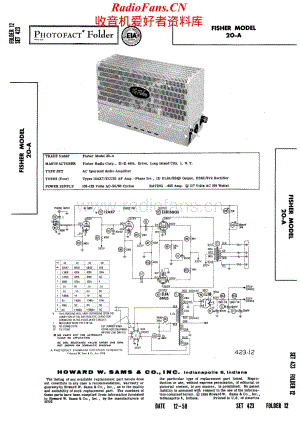 Fisher-20A-pwr-sch维修电路原理图.pdf